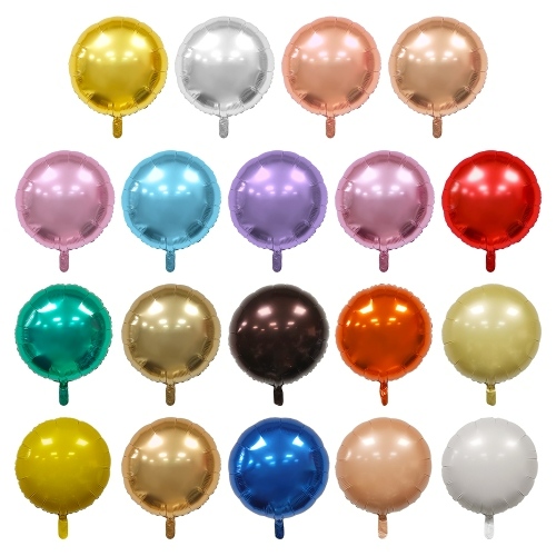 Solid Color Balloon Round