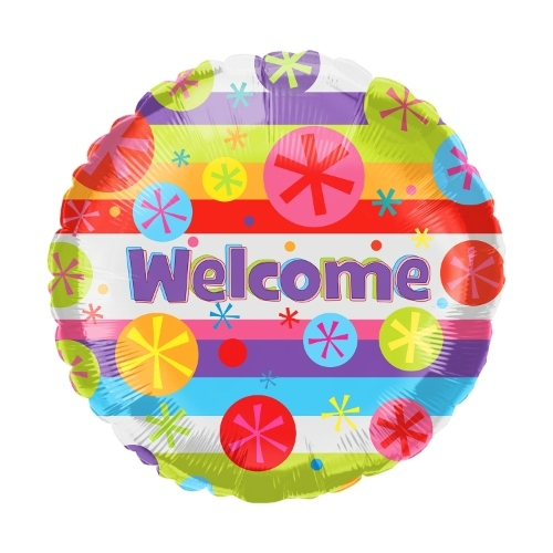 10inch Mini Foil Balloon Welcome