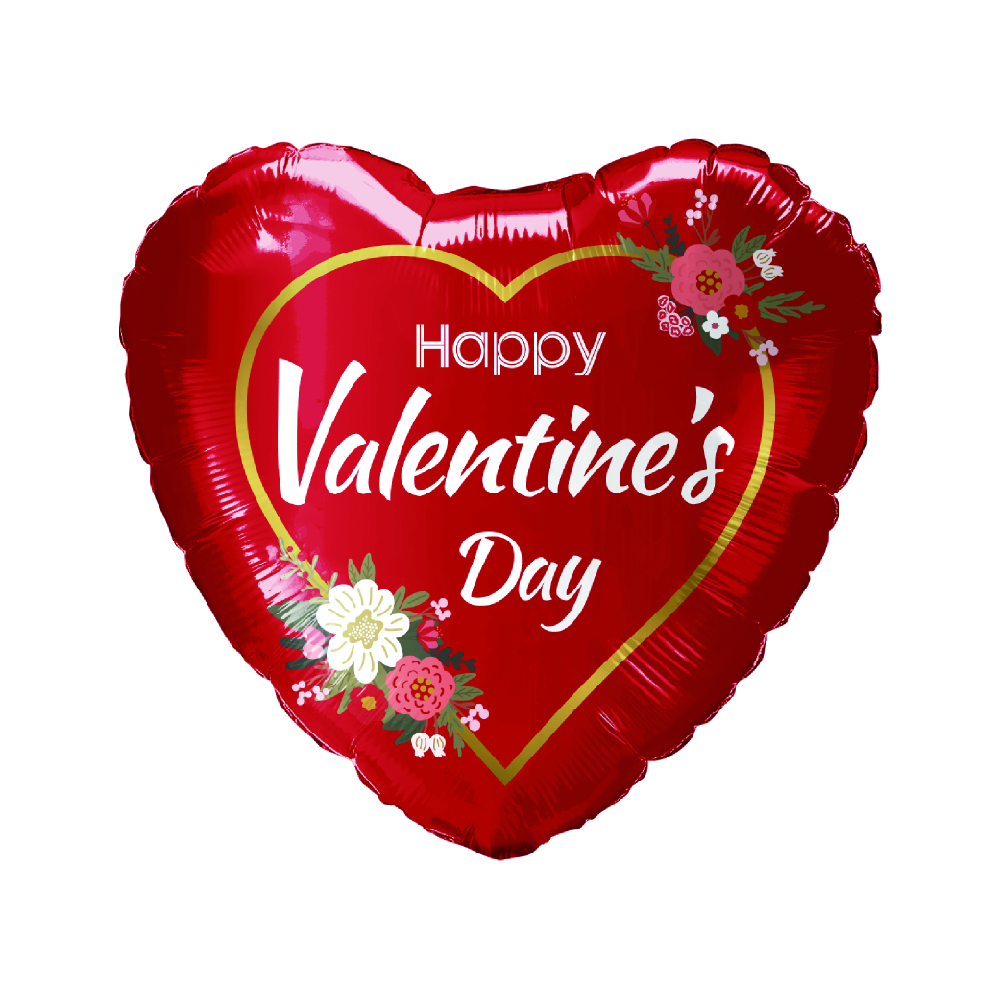 10inch Mini Foil Balloon Happy Valentines Day