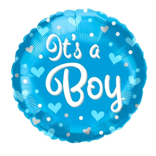 Mini Foil Balloons Boy & Girl