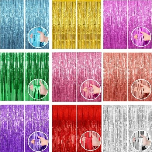 Foil Fringe Curtains