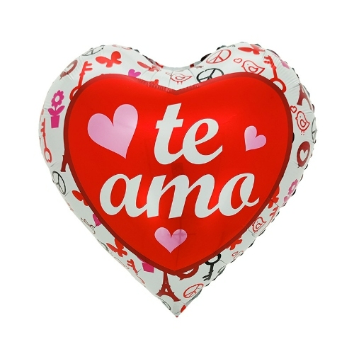 18" Foil Balloon Spanish Te Amo