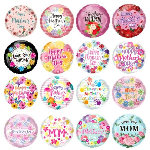 18inch Happy Mother's Day Foil Balloons