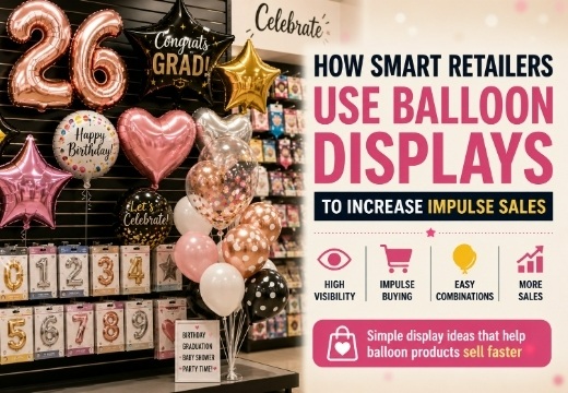 How Smart Retailers Use Balloon Displays to Boost Impulse Sales