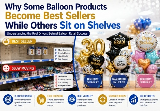 Why Some Balloon Products Become Best Sellers While Others Sit on Shelves