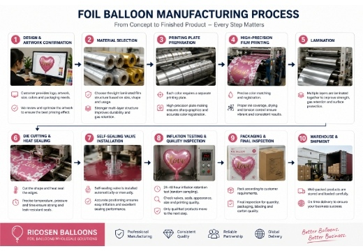 How Are Foil Balloons Made? Inside the Factory: What Happens Before a Foil Balloon Enters Mass Production